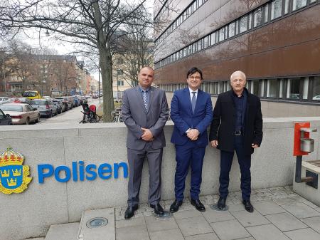01. EULEX International Police Cooperation Unit and the Directorate for International Cooperation in the Rule of Law of Kosovo Police take a study visit trip to Sweden
