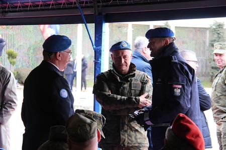 1. EULEX Deputy Head of Mission attends Multinational Specialized Unit change of command