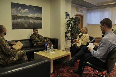 3. Šefica EULEX-a na sastanku sa komandantom KFOR-a 