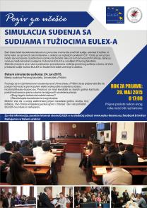 SRB. Simulated Trial with EULEX Judges and Prosecutors - Poster