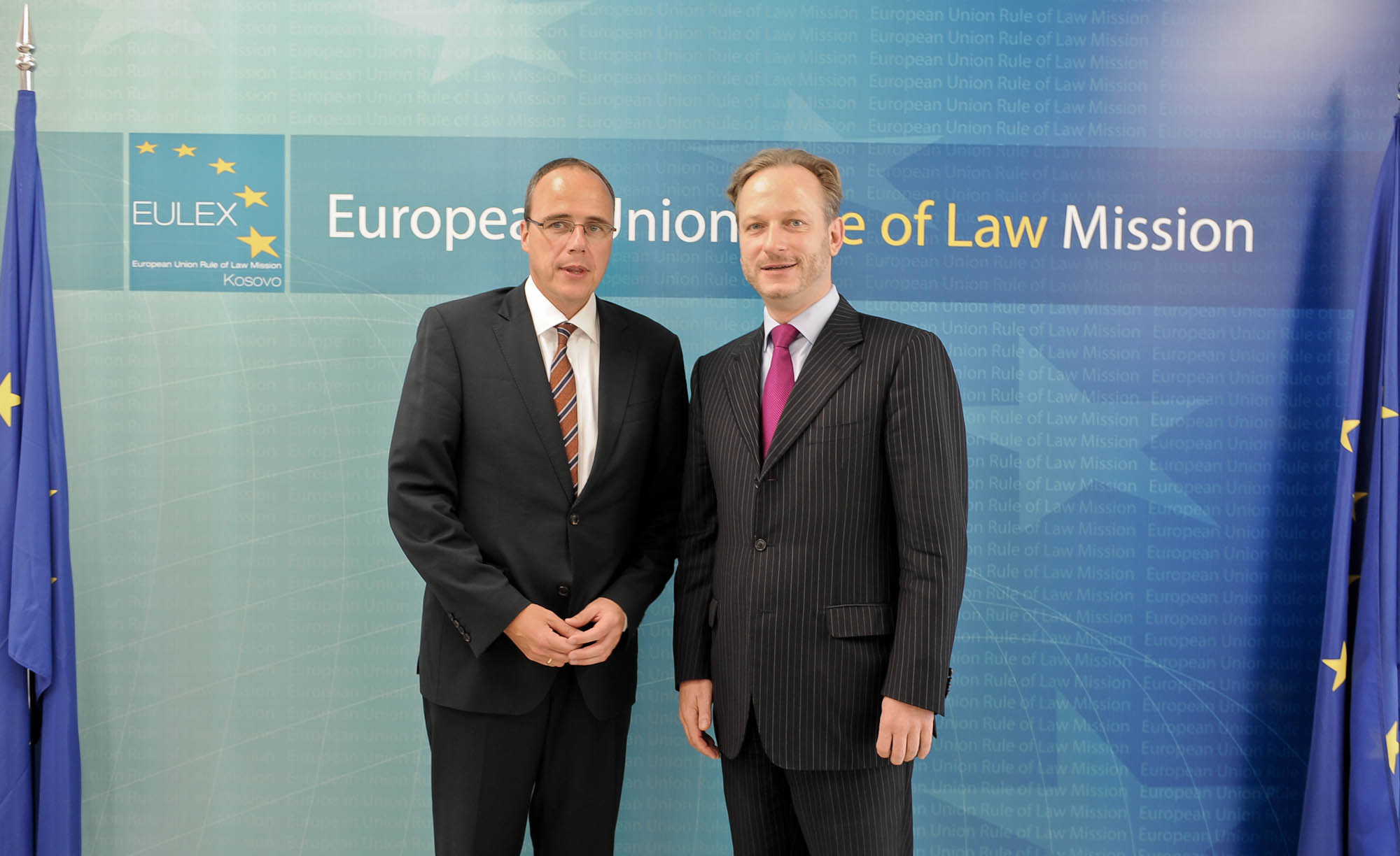 German Minister visits EULEX