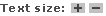 Change Textsize