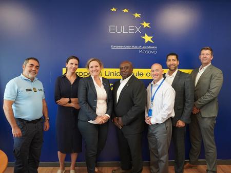 High ranking Canadian Police delegation visits the EULEX Mission