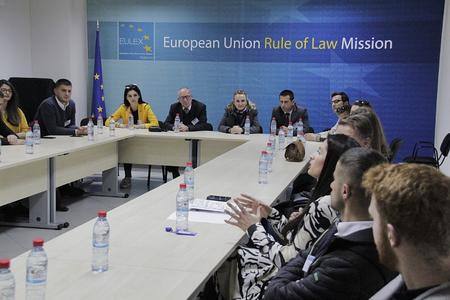 4. Pejë/Peć students visit EULEX