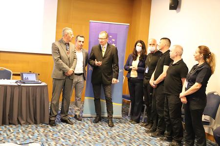 Thirteen Kosovo Correctional Service officers get certified as instructors for Basic Life Support following EULEX training