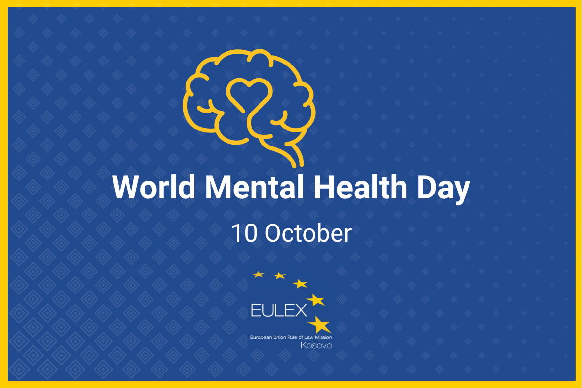 On World Mental Health Day EULEX recalls the importance of recognising mental health needs of people in correctional settings 