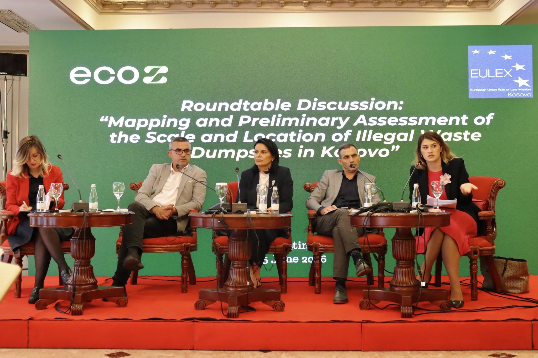 World Environment Day 2026: EULEX Organises the Presentation of EcoZ’s Report “Mapping and Preliminary Assessment of the Scale and Location of Illegal Waste Dumpsites in Kosovo” 