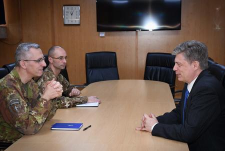 1. Meeting between the Head of EULEX and the KFOR Commander