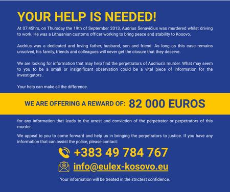 EULEX’s Announcement