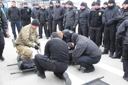 3. EULEX's Formed Police Unit takes part in AERO-Medevac training course