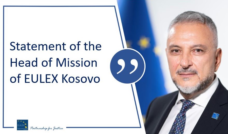 Statement of EULEX’s Head of Mission, Giovanni Pietro Barbano, on the attack against the Kosovo Police