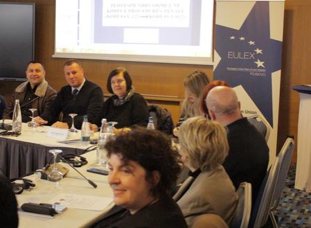 EULEX facilitates a workshop to discuss challenges in the application of amendments to the Criminal Procedure Code.