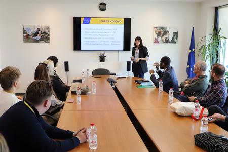 EULEX Hosts over 50 Students from University of Groningen, University of Salento and University of Westminster