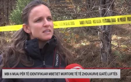 EULEX’s Forensic Anthropologist and Acting Head of the Forensic Medicine Team interview for TV Dukagjini