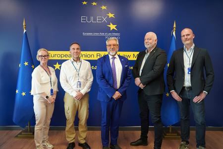 EULEX Hosts a delegation of the Swedish Police Authority 