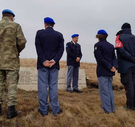 5. Italian contingent in EULEX commemorates the victims of the 1999 plane crash in Kosovo