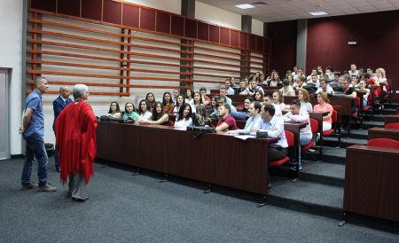 Gertraud Marx-Leitenberger Lecturing 2