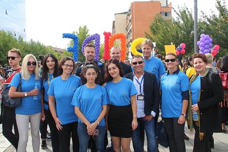 3. EULEX supports Pride Parade "Whomever Your Heart Beats For" in Pristina