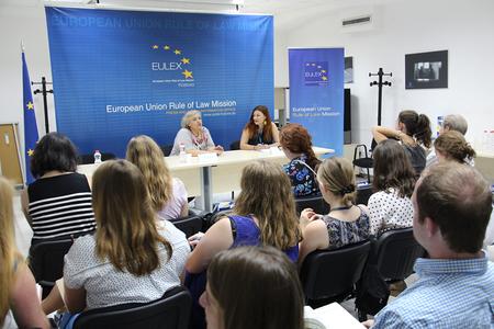 2. University of North Carolina students visited EULEX