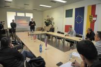 2. Border police officers from Kosovo, Albania and Montenegro during the study visit at the tri-lateral Police Cooperation Centre (Austria-Italy-Slovenia) located in Tarvisio _Thorl Maglern.