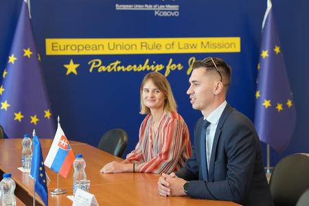EULEX hosts delegation of the International Police Cooperation Bureau of Slovak Police Force. 