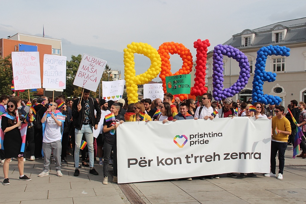 EULEX supports Pride Parade 'Whomever Your Heart Beats For' in Pristina