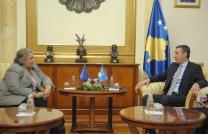 3. EULEX Head of Mission meeting the President of the Kosovo Assembly