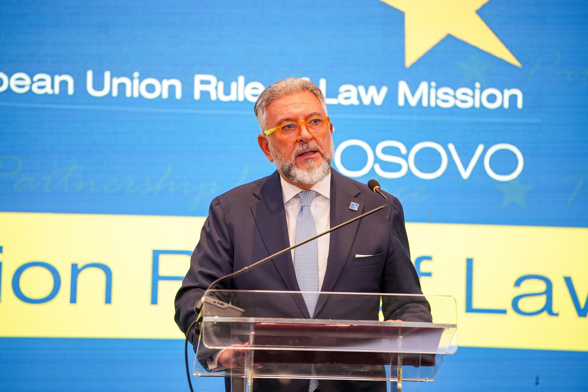 Bidding Farewell to EULEX Head of Mission Giovanni Pietro Barbano