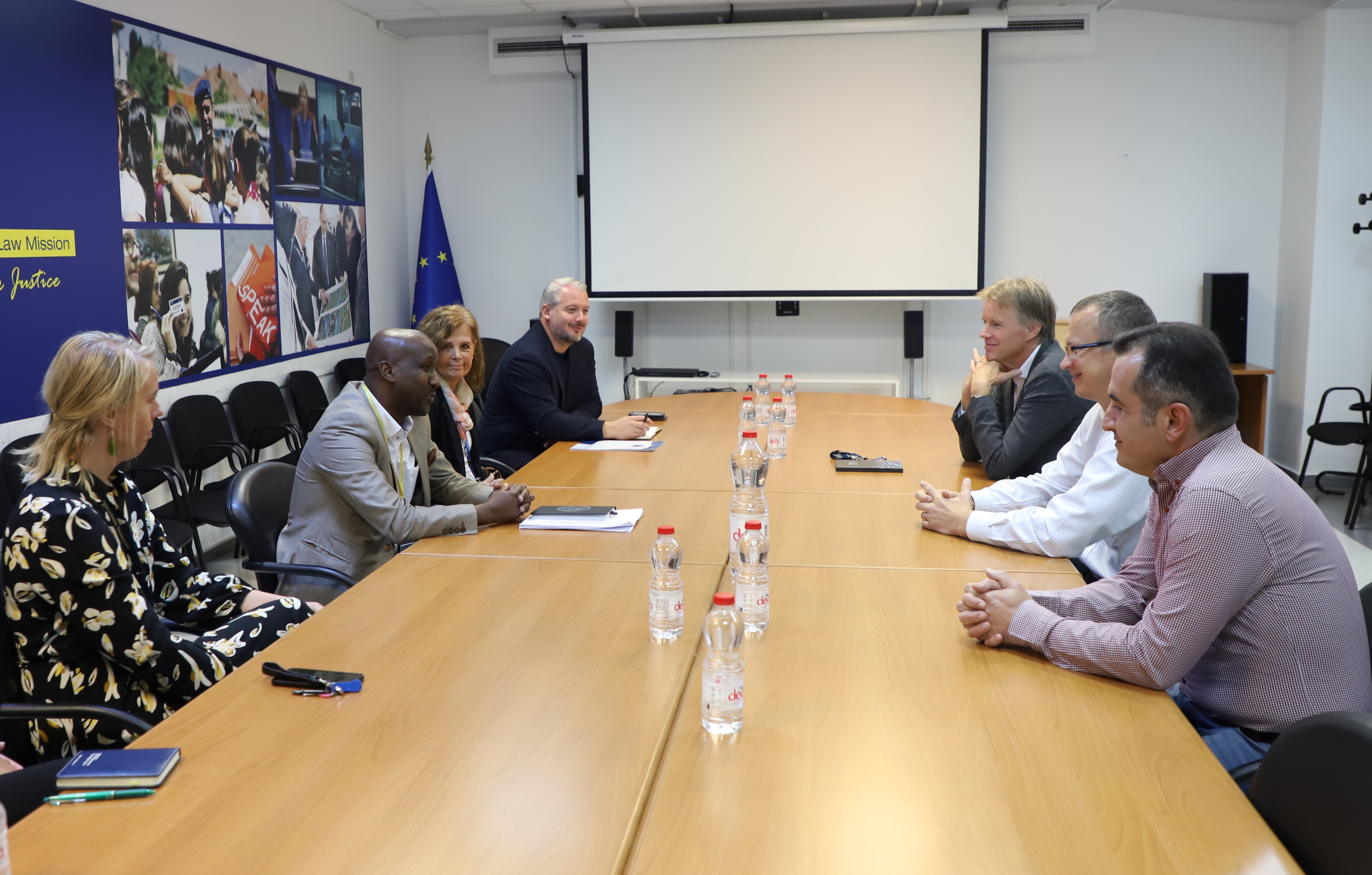 EULEX Hosts a Delegation from the Swedish Prison and Probation Service