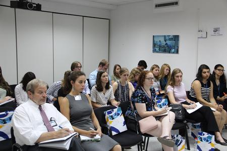 3. University of North Carolina students visited EULEX