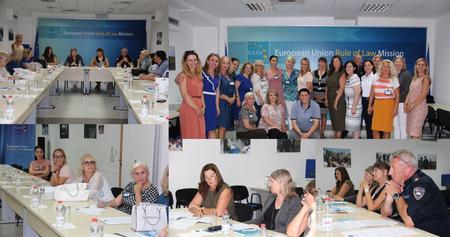 3. EULEX organizes roundtable discussion on women’s empowerment with the Kosovo Correctional Service Women Association