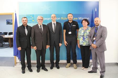 2. EULEX Acting Head holds separate meetings with Czech Republic Police President and Slovenian Police Deputy Director General