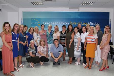 2. EULEX organizes roundtable discussion on women’s empowerment with the Kosovo Correctional Service Women Association