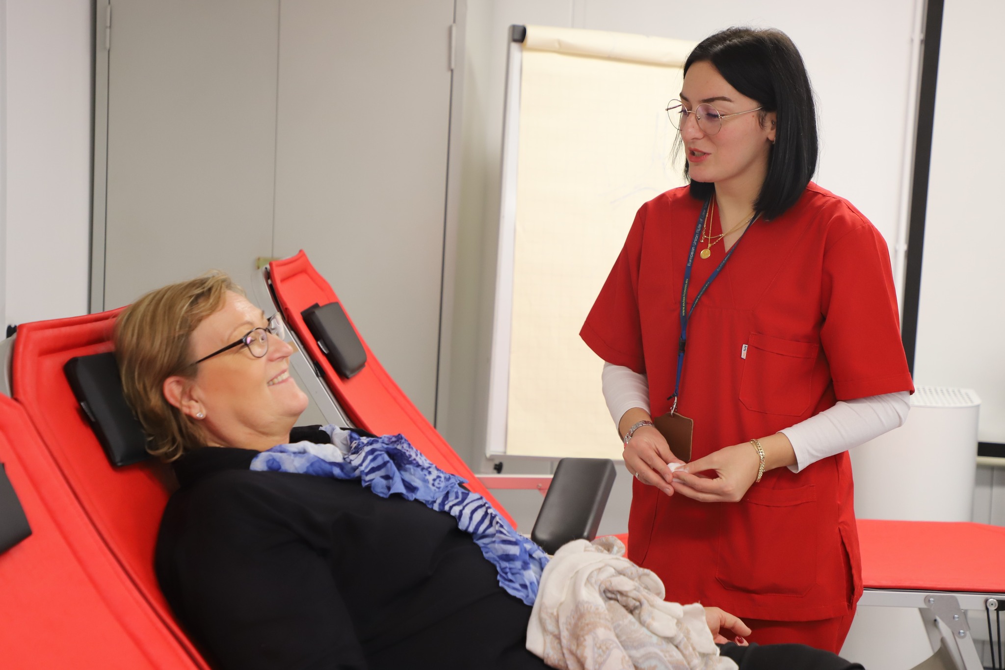EULEX Organizes its 14th Blood Donation Campaign in Support of the National Blood Transfusion Centre