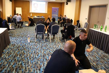 Thirteen Kosovo Correctional Service officers get certified as instructors for Basic Life Support following EULEX training