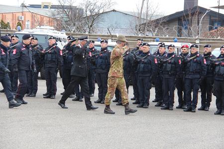 3. EULEX Deputy Head of Mission attends Multinational Specialized Unit change of command