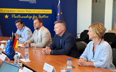 EULEX Hosts a German Police Delegation 