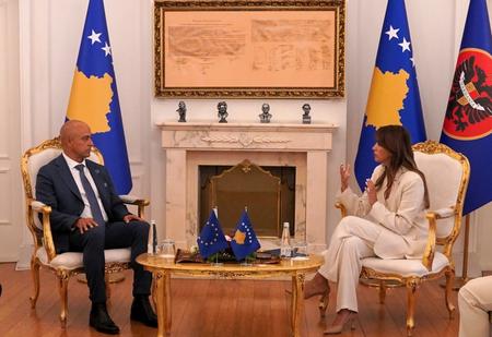 New Head of EULEX Meets with Kosovo Acting President 