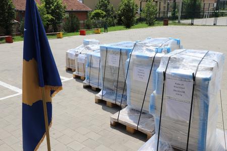 EULEX donates IT and office equipment to Iliria elementary school -4