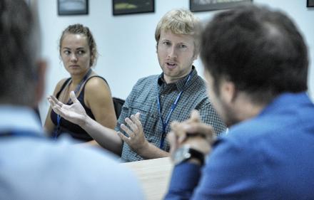 01. EULEX welcomes students from Miami University to the Mission Headquarters