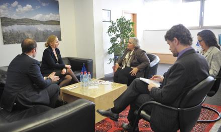 02. Head of EULEX Meets with Amnesty International Visiting Delegation to Kosovo